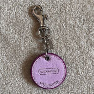 Coach Zodiac/Horoscope Keychain (Capricorn)